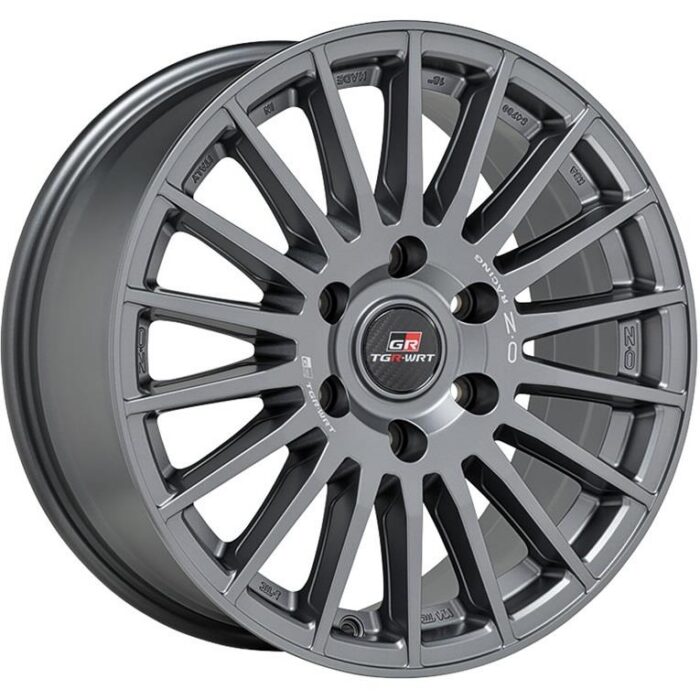OZ Racing Rally Desert TGR-WRT Matt Graphite + Silver Lettering 8x18 6x139.7 ET50