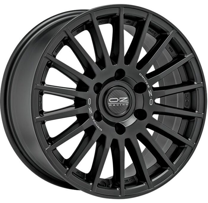OZ Racing Rally Desert Matt Black Silver Lettering 6H 8x18 6x139.7 ET45