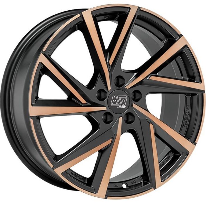 MSW 80-5 Matt Black Copper Fp 8x19 5x112 ET45