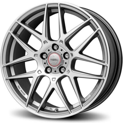 Momo Competizione Titan-Silver Polished