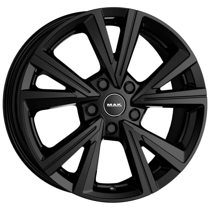 MAK Qvarz Gloss Black 7x18 5x100 ET39