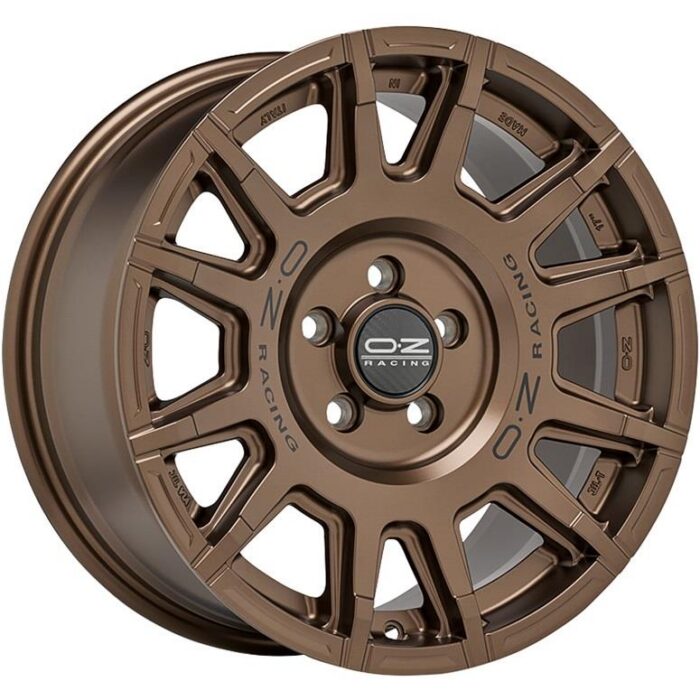 OZ Racing RALLY LEGEND Matt Bronze + Black Lettering 9,5x20 5x112 ET33