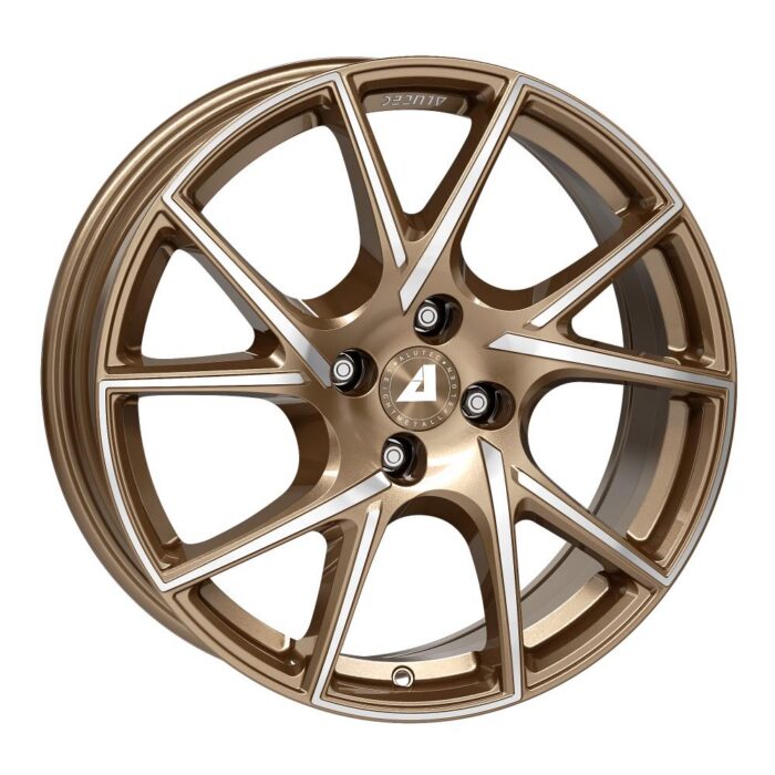 Alutec ADX.01 metallic-bronze frontpolished 7x17 4x108 ET18