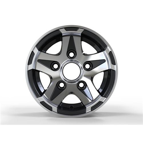 GG Trailer Black Polished 6x10 5x112 ET0