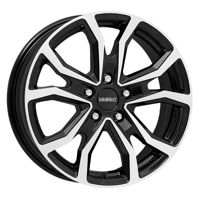 Dezent TV-Trailer dark Black/polished 6,5x17 5x112 ET30