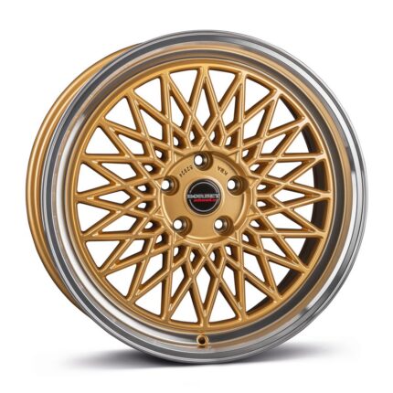 Borbet B gold rim polished
