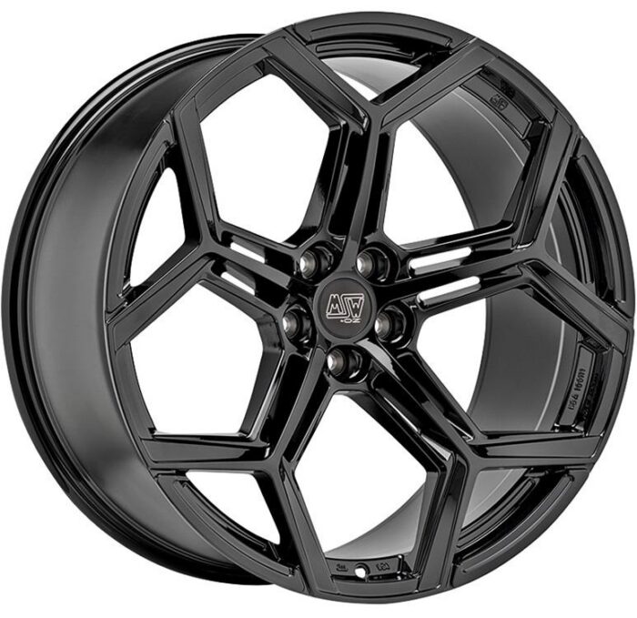 MSW 53 Gloss Black 8x19 5x112 ET40