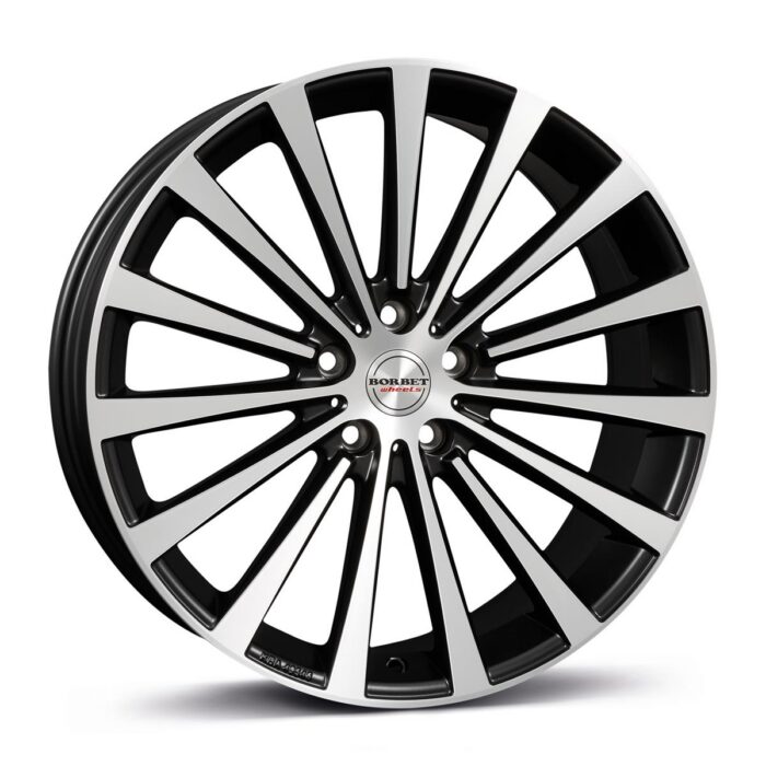 Borbet BLX black polished matt 8,5x18 5x108 ET45