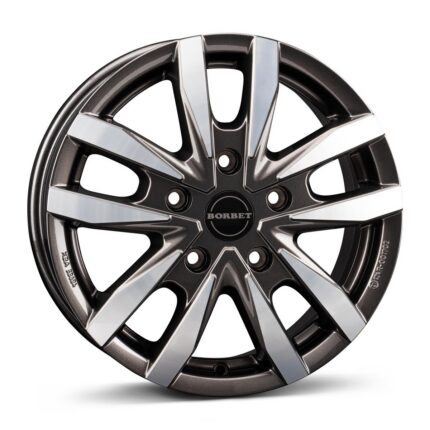 Borbet CW5 mistral anthracite glossy polished