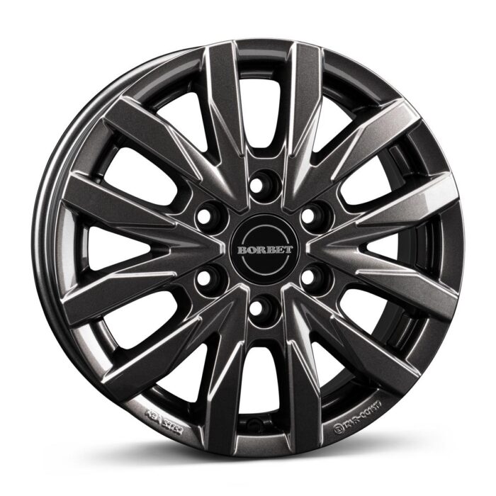 Borbet CW6 mistral anthracite glossy 6,5x16 6x130 ET54