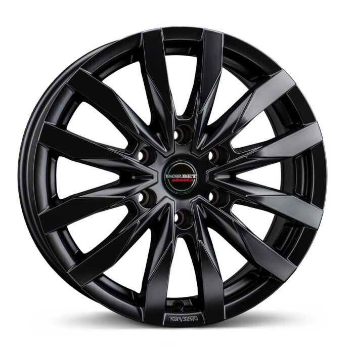 Borbet CW6 Black matt 6,5x17 6x139.7 ET48
