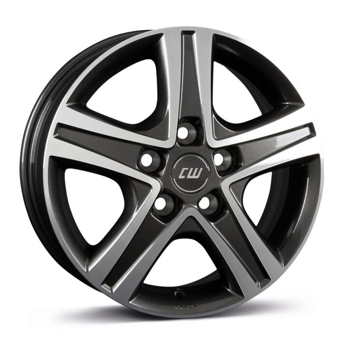 Borbet CWD mistral anthracite glossy polished 6,5x16 5x112 ET52