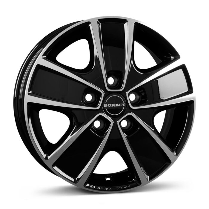 Borbet CWG Black Polished 6x16 5x130 ET68