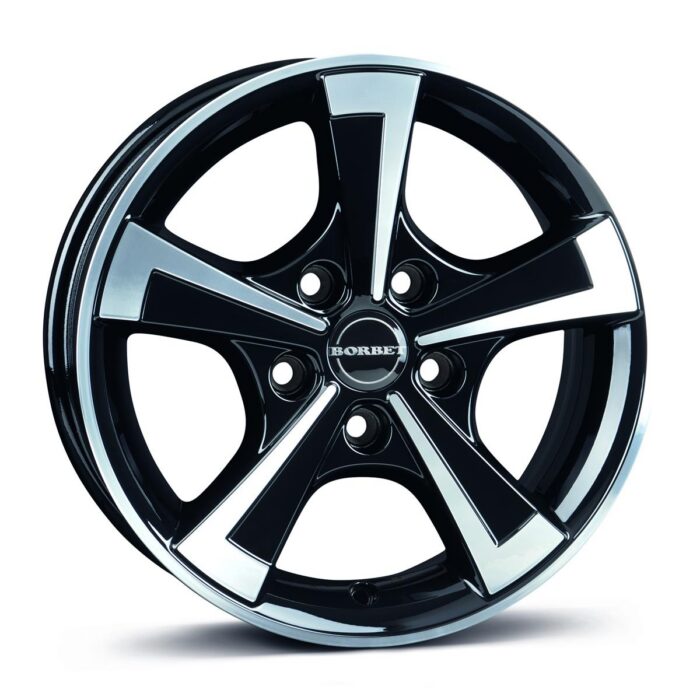 Borbet CWT black polished glossy 6x15 5x112 ET30