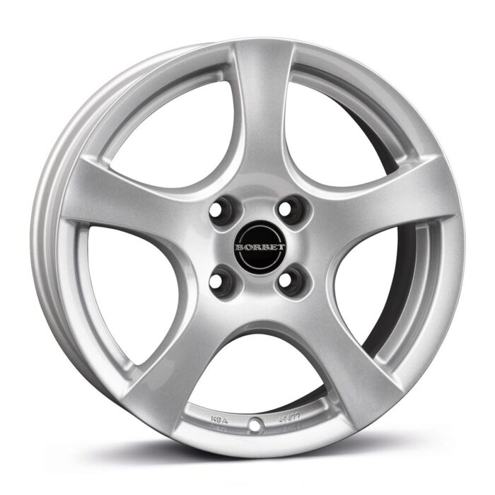 Borbet F brilliant silver 6,5x16 4x100 ET45