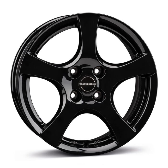 Borbet F black glossy 6,5x16 4x98 ET35