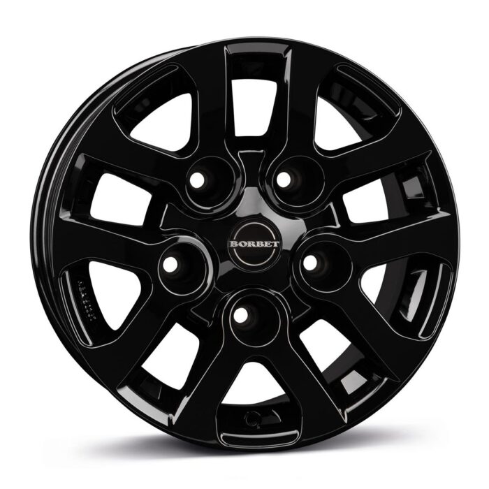 Borbet LD black glossy 8x16 5x165.1 ET5