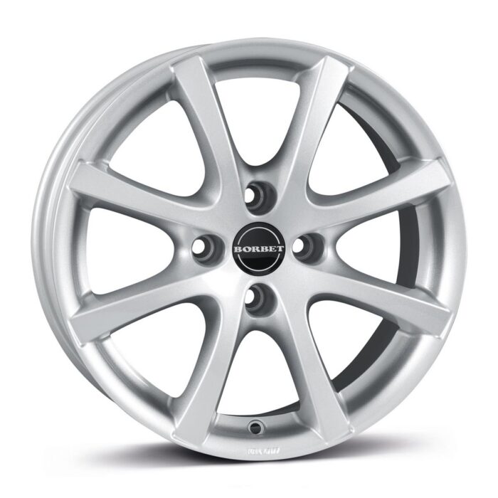Borbet LV4 Crystal Silver 5,5x14 4x108 ET43