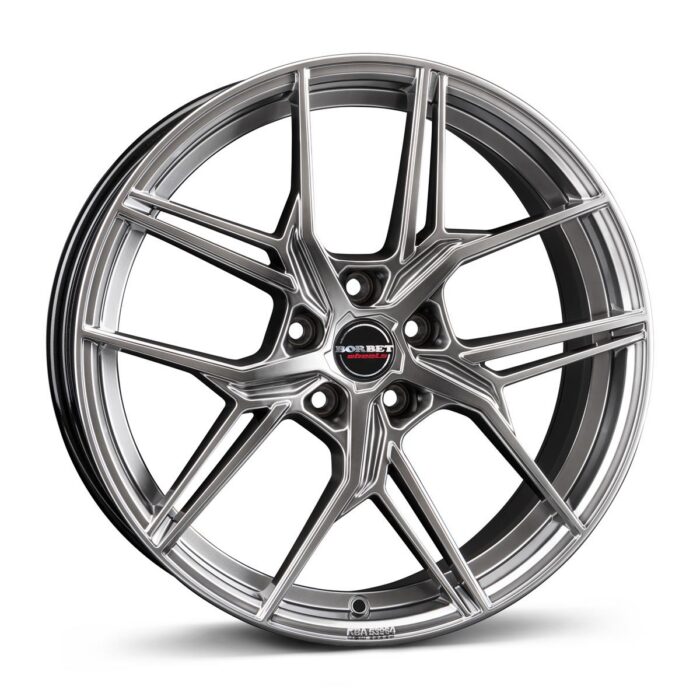 Borbet QX hyper black silver 8x19 5x112 ET40