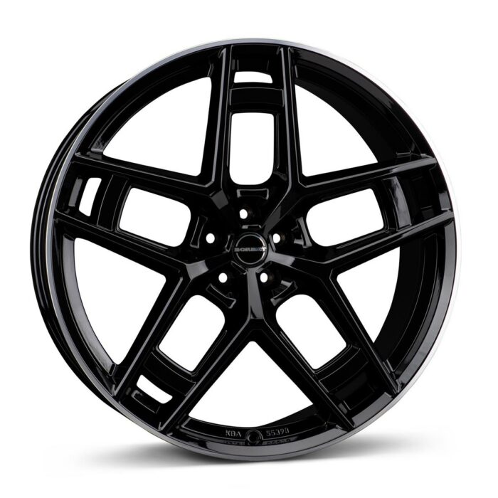 Borbet TF black rim polished glossy 10,5x24 5x112 ET20