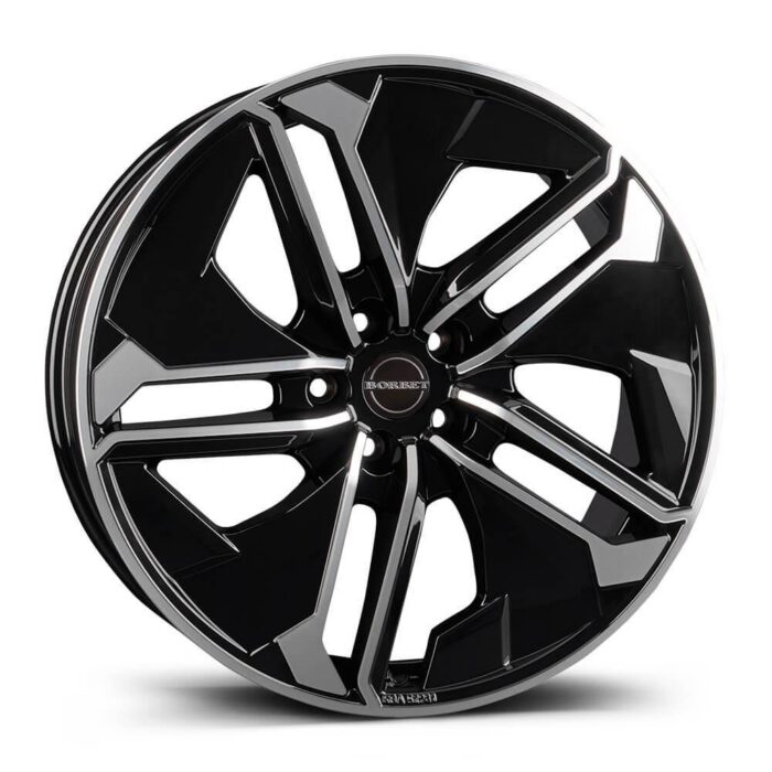 Borbet TX black polished glossy 9x21 5x120 ET45