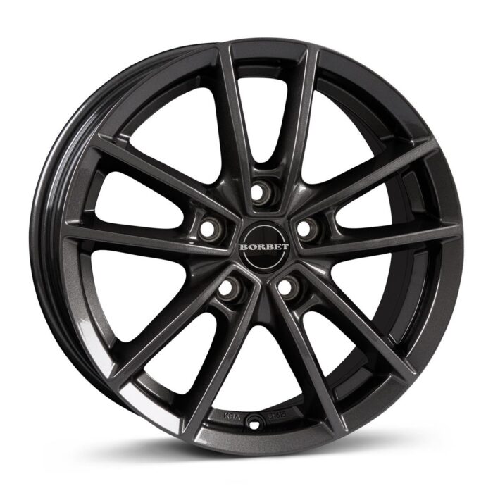 Borbet W mistral anthracite glossy 6,5x16 5x114.3 ET40
