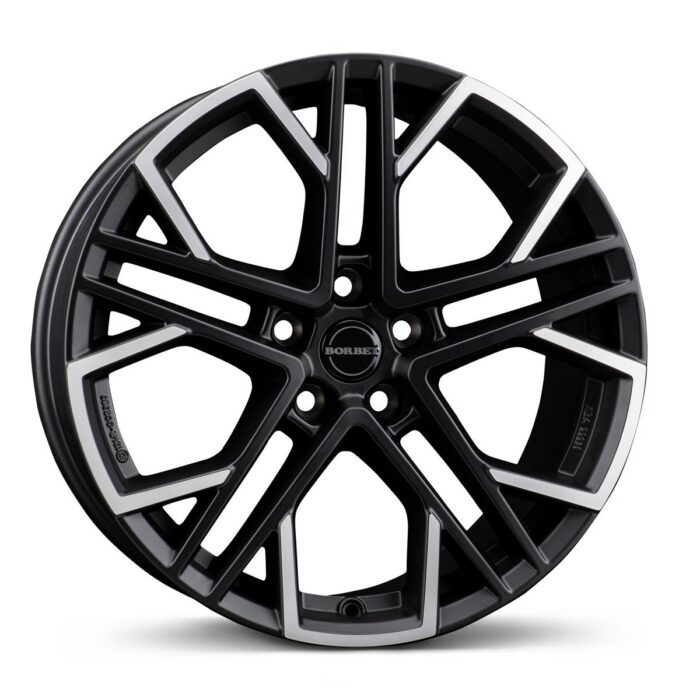 Borbet XV black polished matt 8,5x19 5x112 ET30