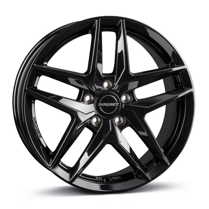 Borbet Z black glossy 7x17 5x112 ET48