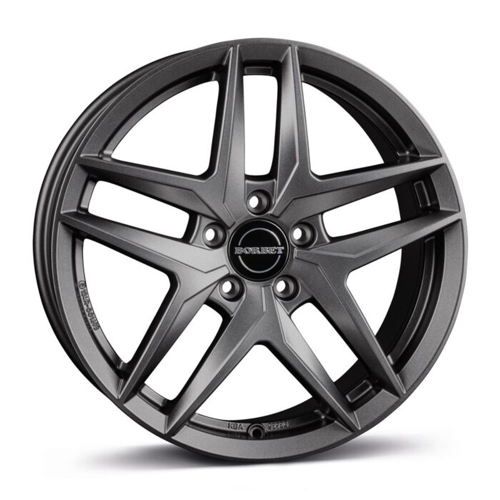 Borbet Z dark grey matt 7,5x18 5x112 ET49