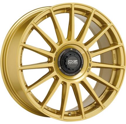 OZ Racing Superturismo Evoluzione Race Gold Black Lettering