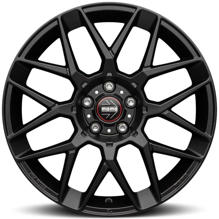 Momo Revenge 2.0 Matt Black 7x17 4x108 ET32