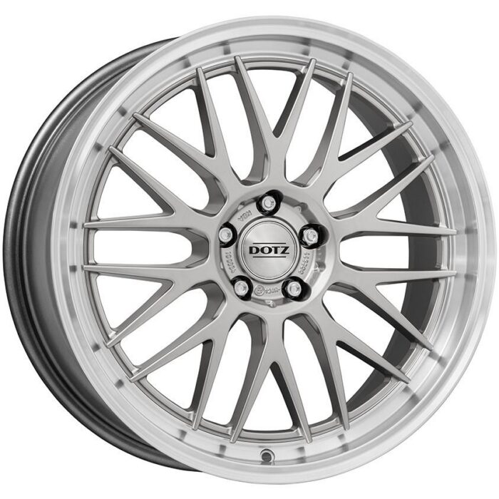 Dotz Bilbao Silver/polished lip 8,5x19 5x108 ET45