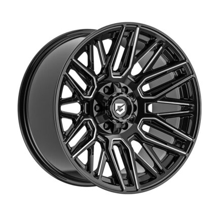 Gear Off Road 770 Edge Glossy Black Milled