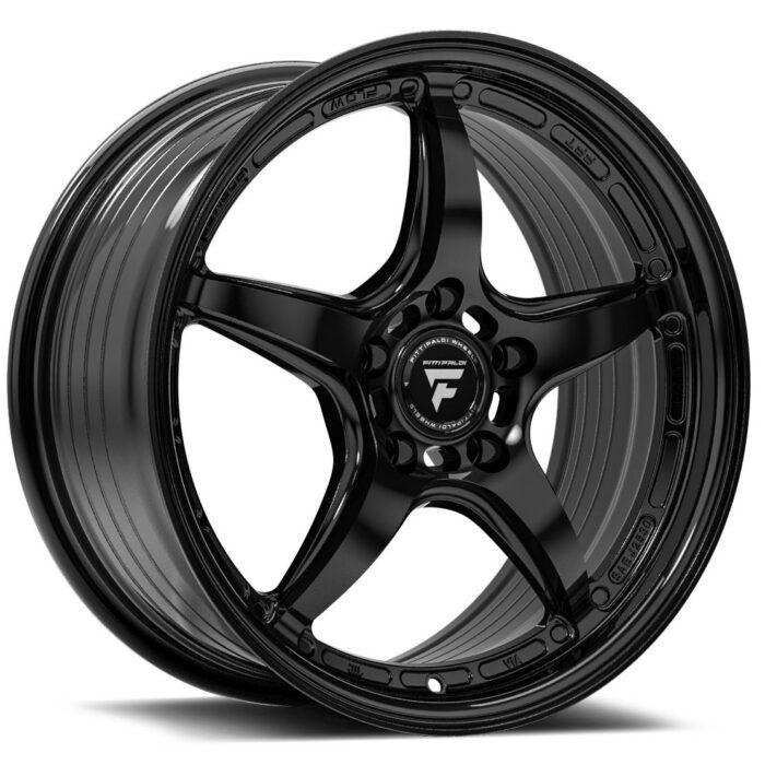 Fittipaldi FS367 Glossy Black 8x17 5x100 ET35
