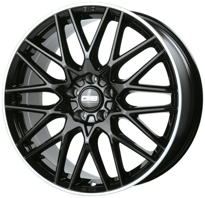 CMS C25 Diamond Rim Black Gloss 8,5x19 5x114.3 ET40