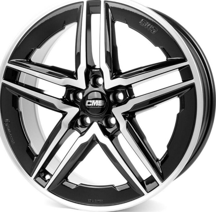 CMS C29-AERO Diamond Black Gloss 8,5x18 5x112 ET56