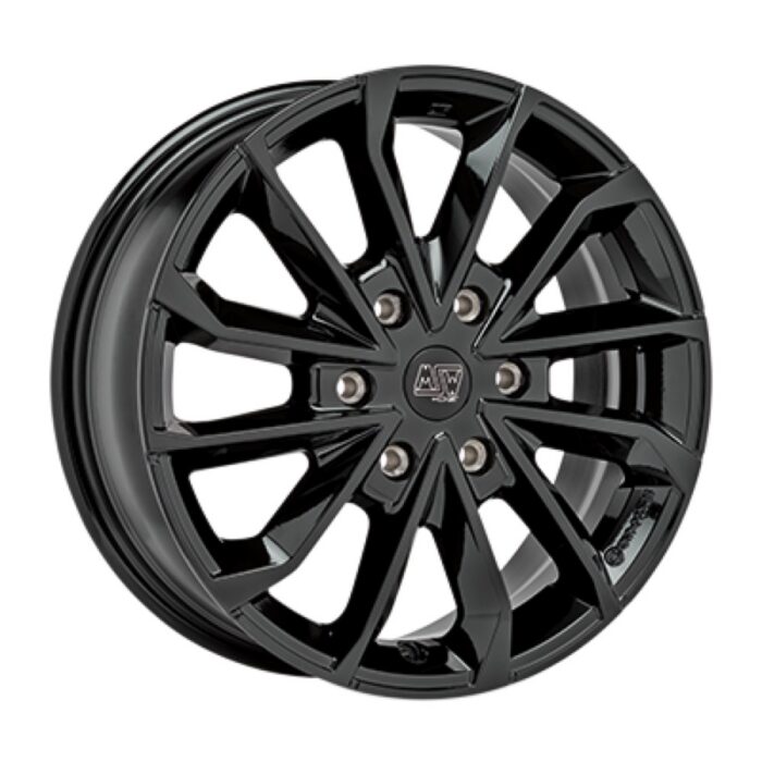 MSW 42 6H Gloss Black 8,5x20 6x120 ET47
