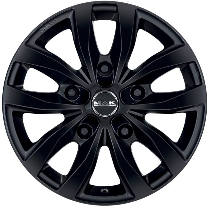 MAK Load5 Gloss Black 7x17 5x118 ET45