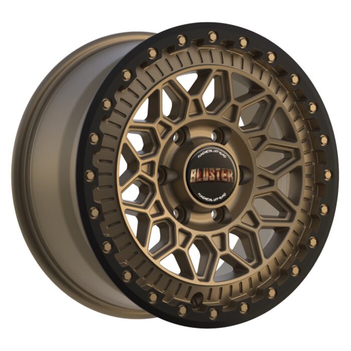 Fondmetal Bluster Matt Braun Black Lip 8x18 5x114.3 ET40