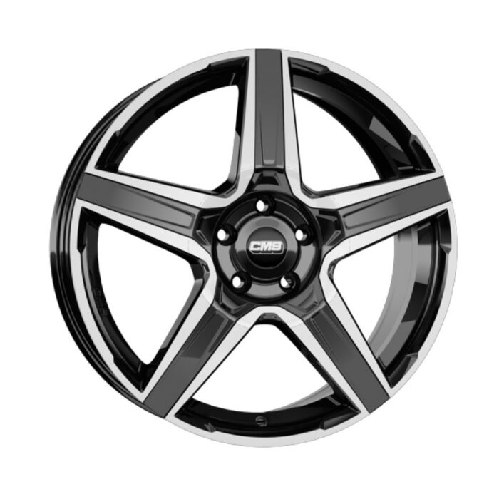 CMS C34 Diamond Black Gloss 7x17 5x120 ET55