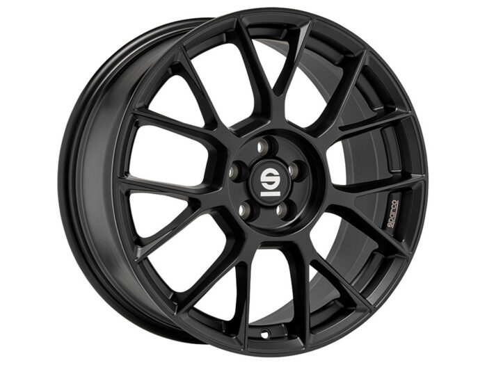 Sparco SUPER SPRINT Matt Black 7,5x17 5x112 ET48