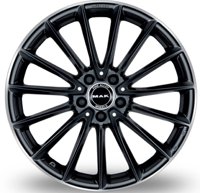 MAK Komet Gloss Black Mirror Ring 8,5x21 5x112 ET39