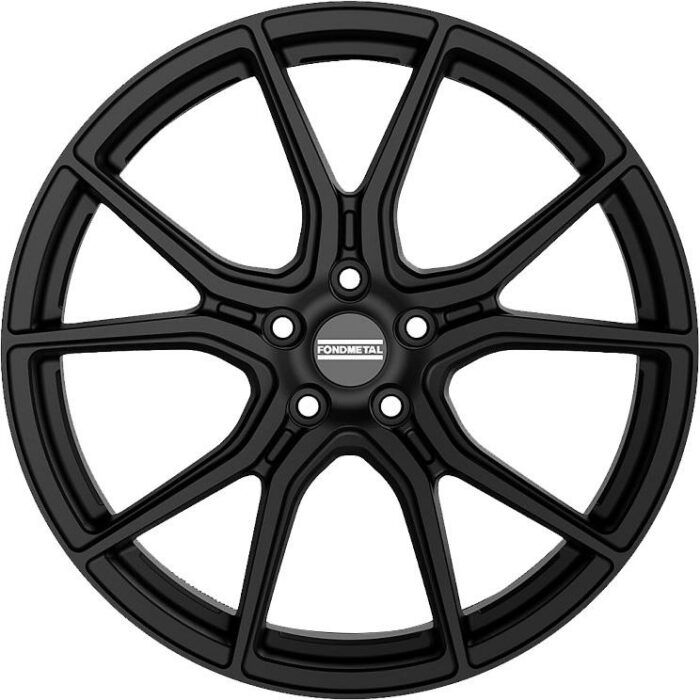 Fondmetal STC45 Matt Black 9x20 5x108 ET42