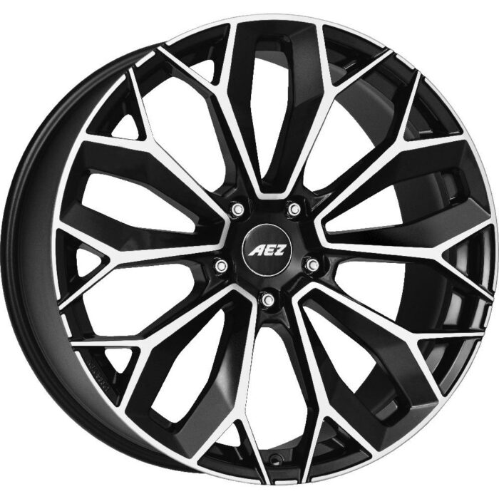 AEZ Leipzig dark Black/polished 9,5x21 5x112 ET42
