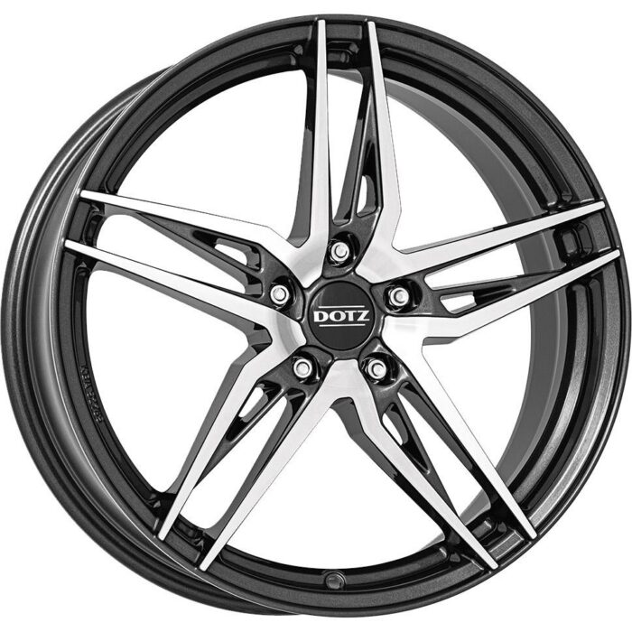 Dotz Interlagos dark Gunmetal/polished 7,5x18 5x100 ET51