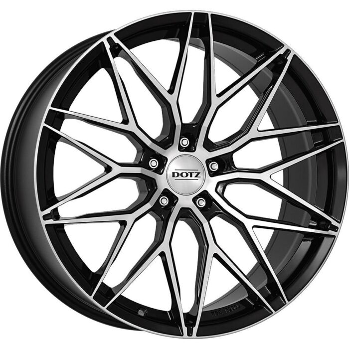 Dotz Suzuka dark Black/polished 10x20 5x112 ET28