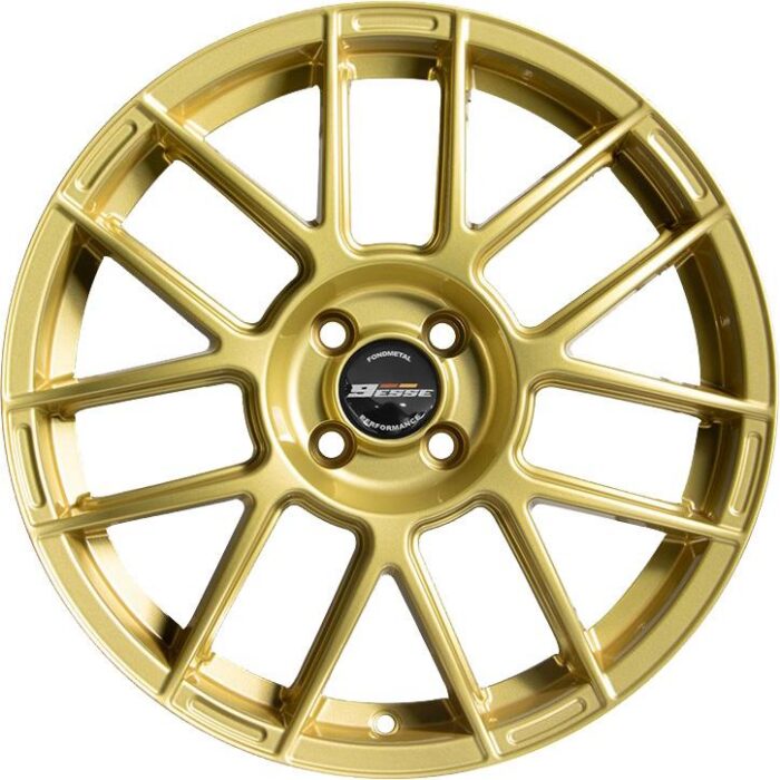Fondmetal 9ESSE Glossy Gold 7x17 4x98 ET35