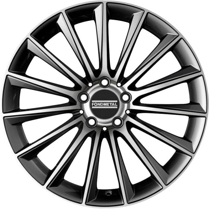 Fondmetal Aidon Glossy Titanium Machined 8,5x20 5x112 ET40