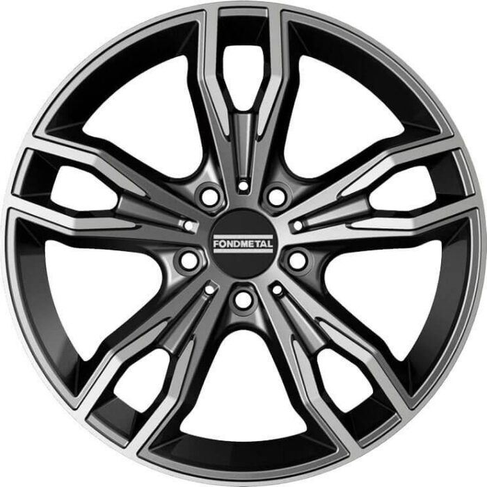Fondmetal Alke Matt Titanium Machined 8x18 5x112 ET51