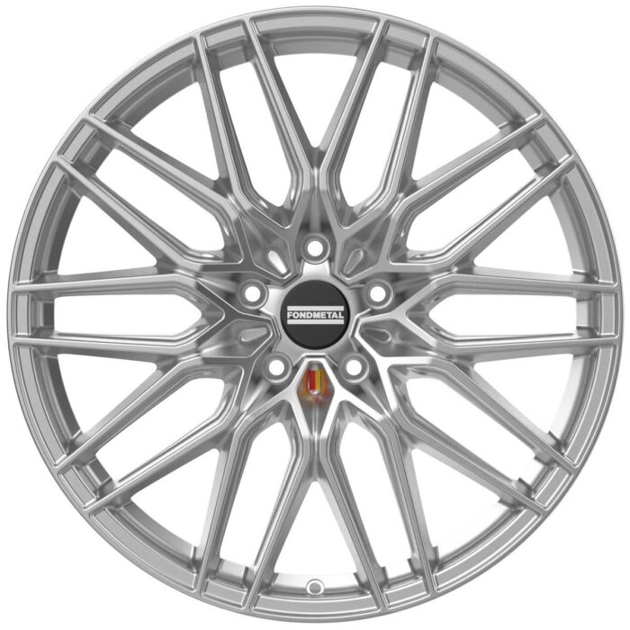 Fondmetal Cratos Glossy Silver 9,5x21 5x130 ET60
